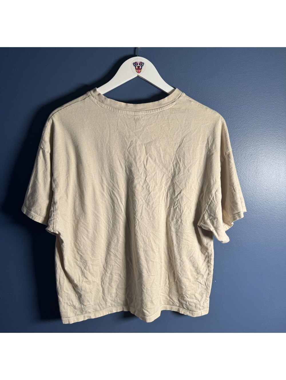 H&M Divided The Cranberries Crop Top Tee Cream XS - Picture 3 of 8